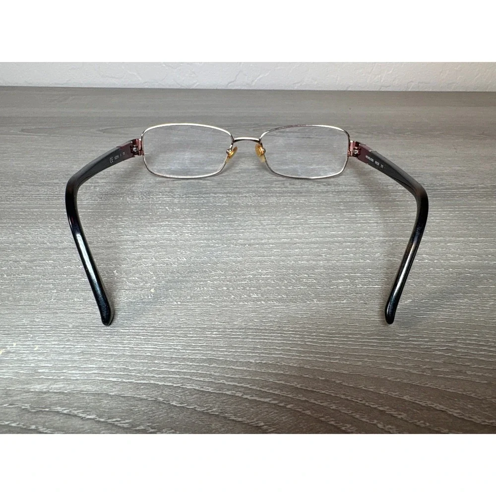 Michael Kors MK338 210 Brown Metallic Rectangular Eyeglasses Frames 52-16-135